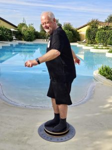 Die Twistplatte ermöglicht durch ihren leichten Lauf geschmeidige Bewegungen